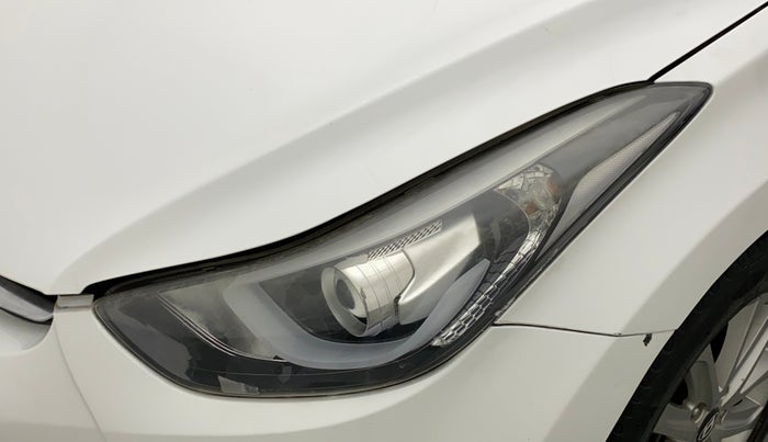 2015 Hyundai New Elantra SX 1.8 MT, Petrol, Manual, 93,946 km, Left headlight - Minor scratches