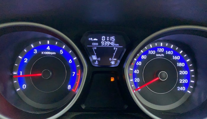 2015 Hyundai New Elantra SX 1.8 MT, Petrol, Manual, 93,946 km, Odometer Image
