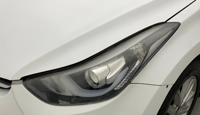 2015 Hyundai New Elantra SX 1.8 MT, Petrol, Manual, 93,946 km, Left headlight - Faded