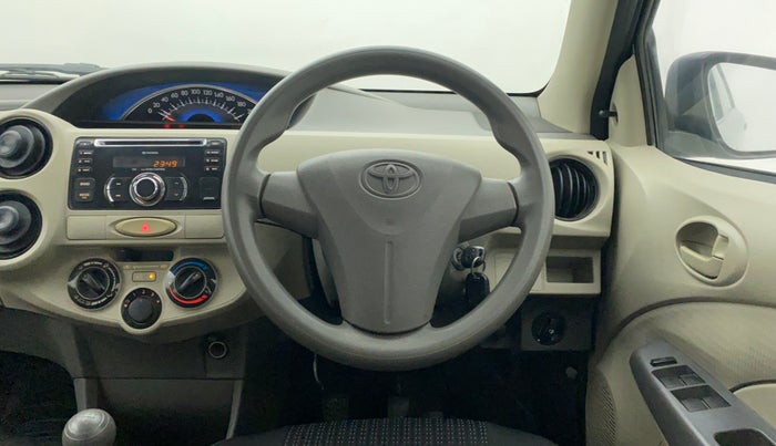2014 Toyota Etios Liva D 4D GD, Diesel, Manual, 76,975 km, Steering Wheel Close Up
