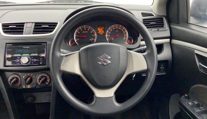 2014 Maruti Swift VXI D, Petrol, Manual, 65,564 km, Steering Wheel Close Up