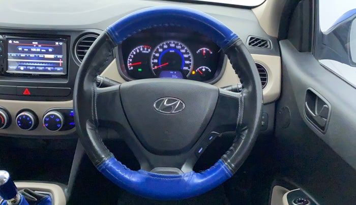 2018 Hyundai Grand i10 MAGNA 1.2 KAPPA VTVT, Petrol, Manual, 51,820 km, Steering Wheel Close Up