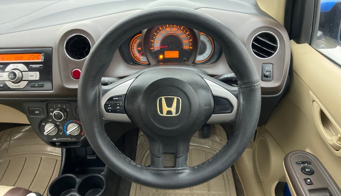 2012 Honda Brio S MT, Petrol, Manual, 90,741 km, Steering Wheel Close Up