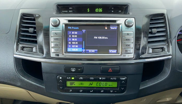 2015 Toyota Fortuner 3.0 MT 4X2, Diesel, Manual, 50,357 km, Air Conditioner