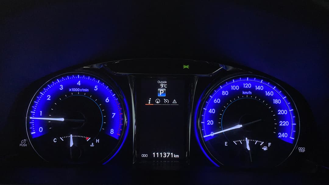 2017 Toyota Camry Rz S.e., Automatic, 111371 km, Odometer View