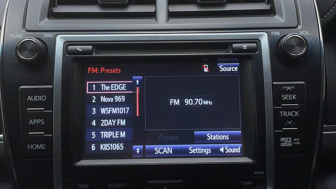 2017 Toyota Camry Rz S.e., Automatic, 111371 km, Infotainment System