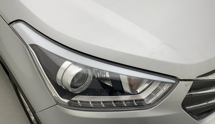 2018 Hyundai Creta SX PLUS 1.6 PETROL, Petrol, Manual, 28,287 km, Right headlight - LED not working