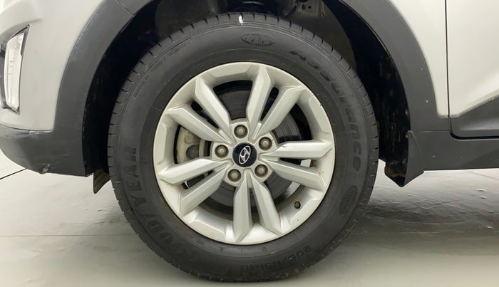 2018 Hyundai Creta SX PLUS 1.6 PETROL, Petrol, Manual, 28,287 km, Left Front Wheel