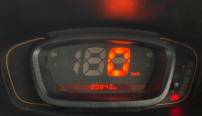 2017 Renault Kwid RXL, Petrol, Manual, 20,843 km, Odometer Image