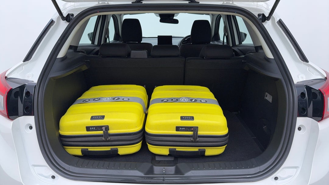 Boot Inside View with Luggage