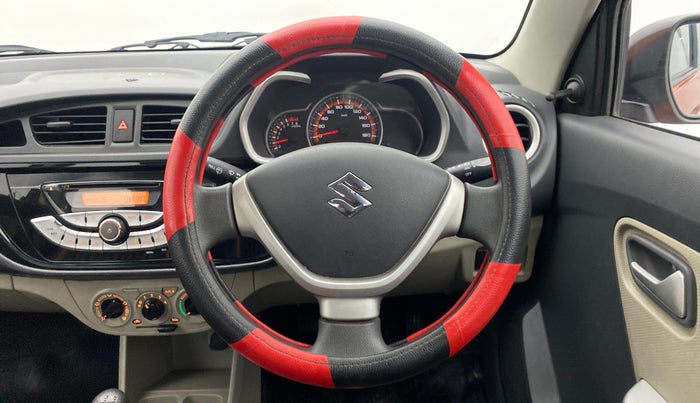 2015 Maruti Alto K10 VXI P, Petrol, Manual, 25,994 km, Steering Wheel Close Up