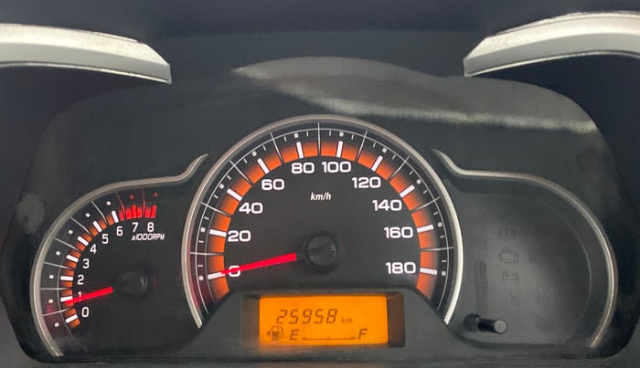 2015 Maruti Alto K10 VXI P, Petrol, Manual, 25,994 km, Odometer Image