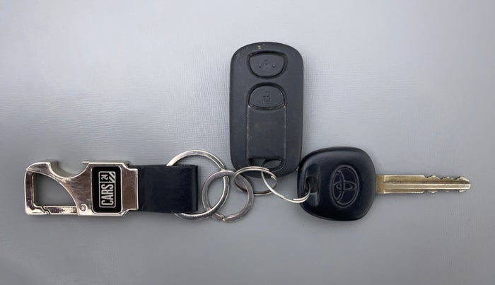 2015 Toyota Etios Liva G, Petrol, Manual, 1,22,598 km, Key Close-up