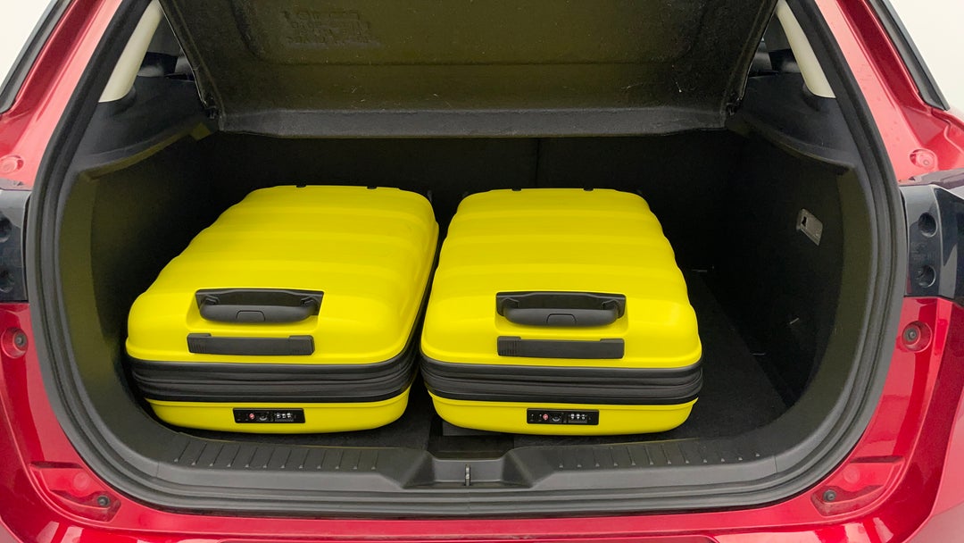 Boot Inside View with Luggage