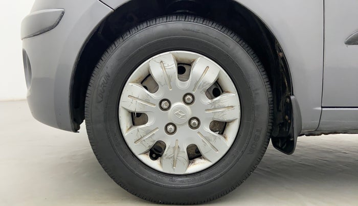 2009 Hyundai i10 MAGNA 1.2, Petrol, Manual, 1,02,364 km, Left Front Wheel