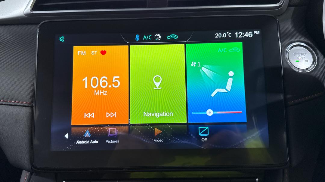 2021 MG Zst Excite, Automatic, 82645 km, Infotainment System