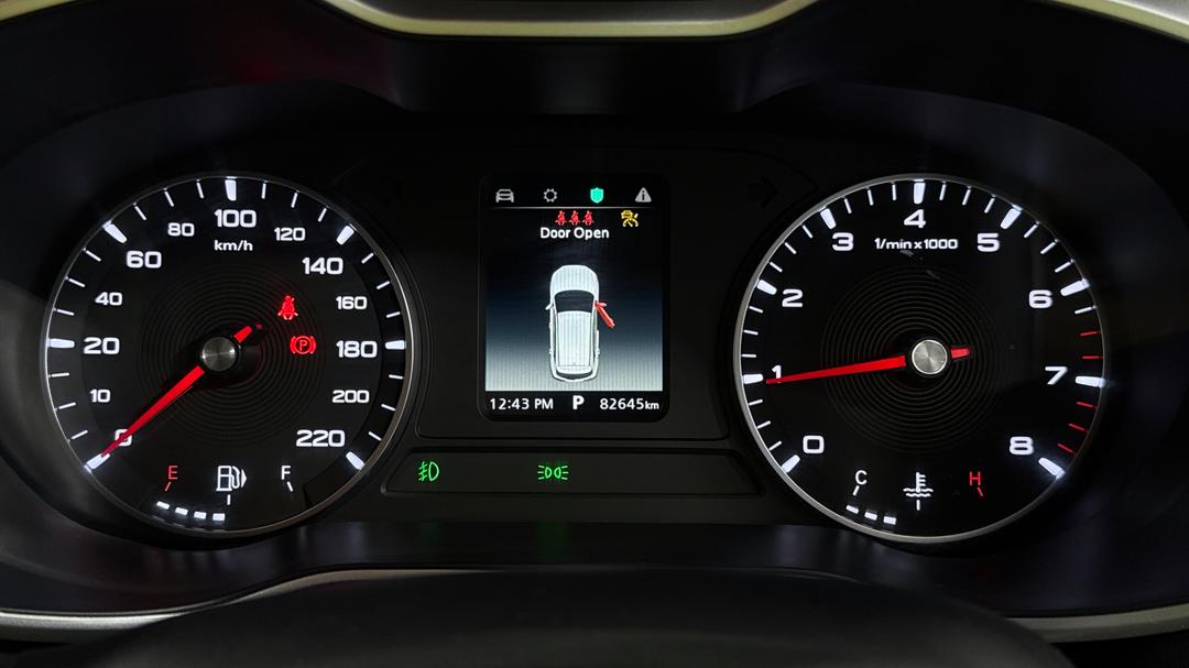 2021 MG Zst Excite, Automatic, 82645 km, Odometer View