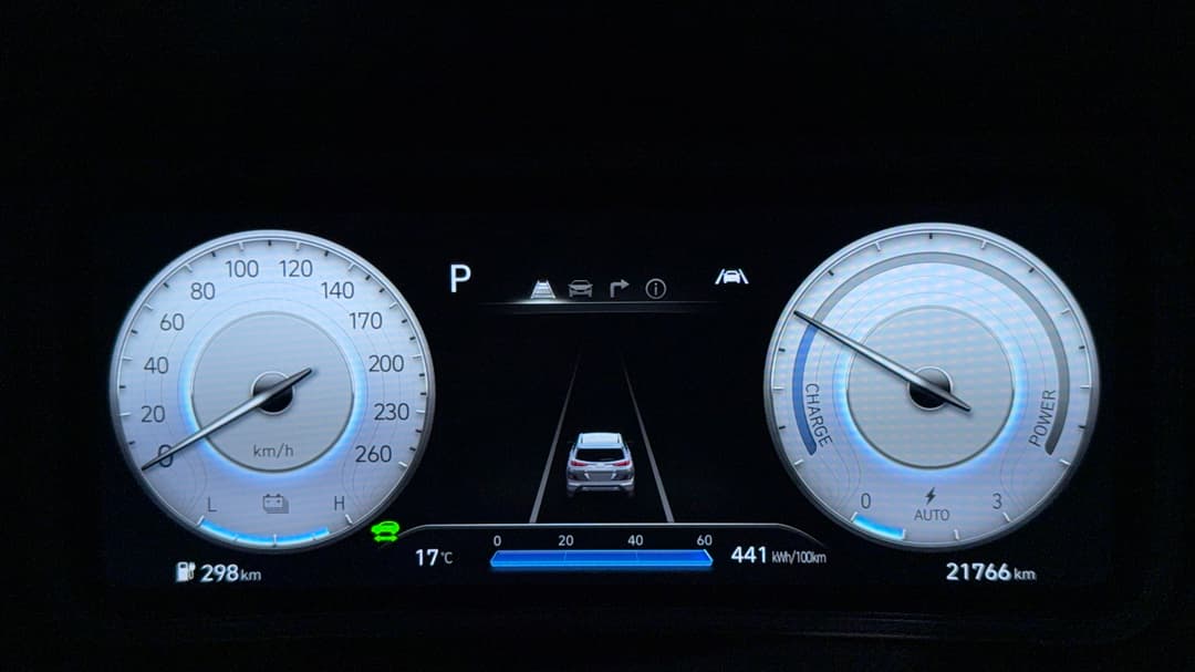 2023 Hyundai Kona Elite Electric Ext Range, Automatic, 21766 km, Odometer View