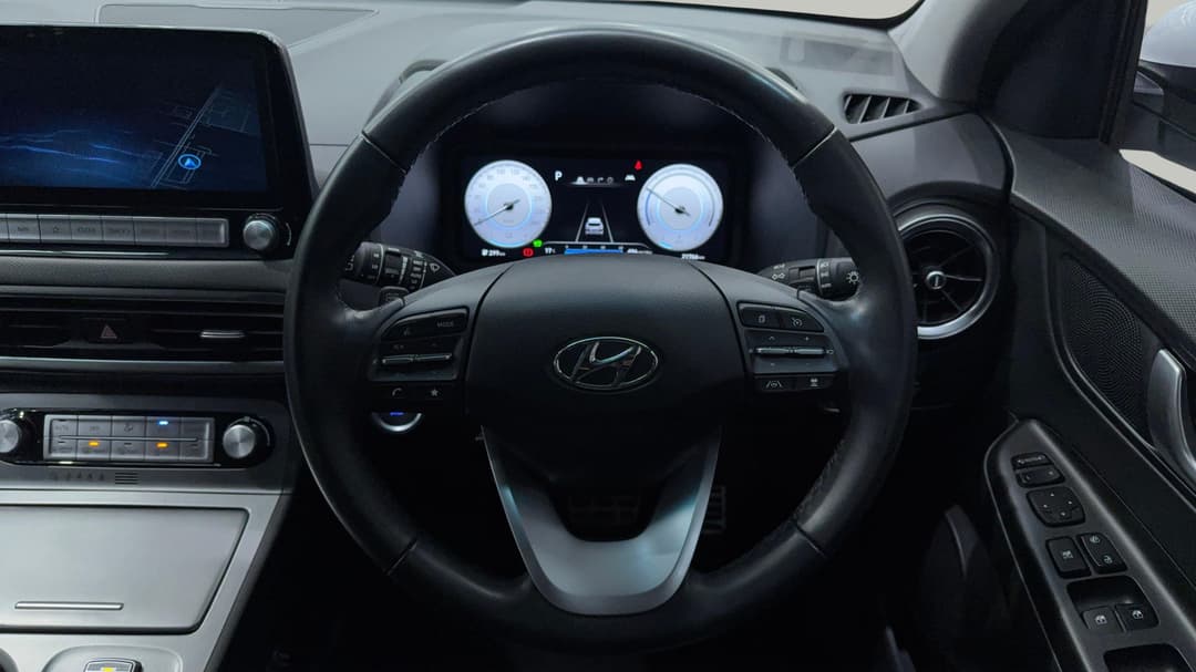 2023 Hyundai Kona Elite Electric Ext Range, Automatic, 21766 km, Steering Wheel Close-up