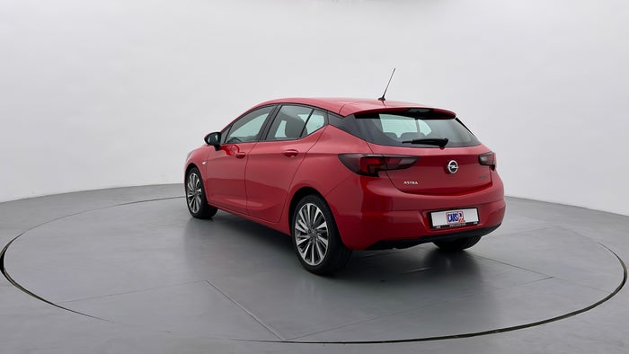 Opel Astra-Left Back Diagonal (45- Degree) View