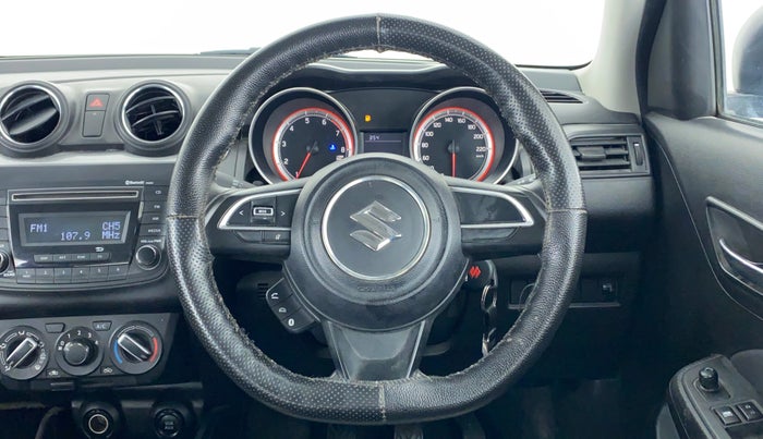 2018 Maruti Swift VXI, Petrol, Manual, 12,388 km, Steering Wheel Close Up