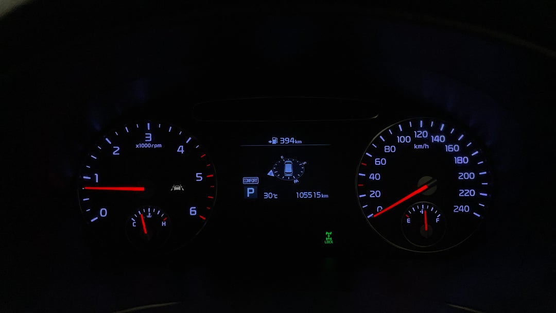 2019 Kia Sorento Sport (4x4), Automatic, 105515 km, Odometer View