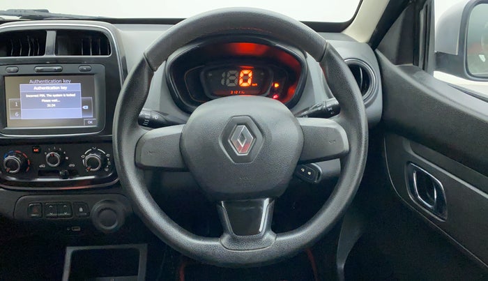 2019 Renault Kwid 1.0 RXT Opt, Petrol, Manual, 31,698 km, Steering Wheel Close Up