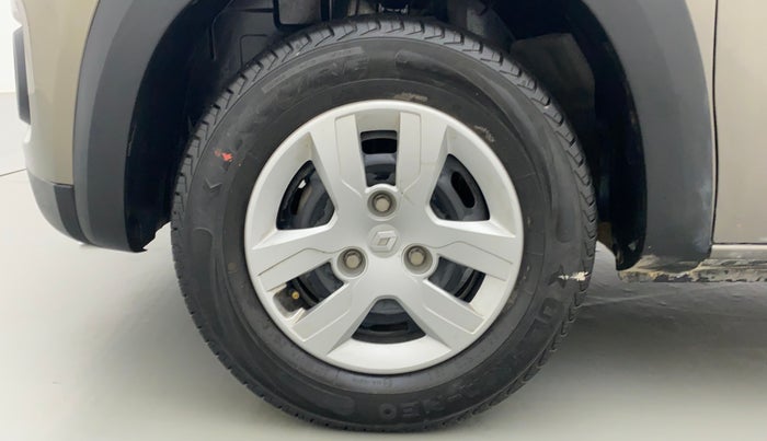 2019 Renault Kwid 1.0 RXT Opt, Petrol, Manual, 31,698 km, Left Front Wheel