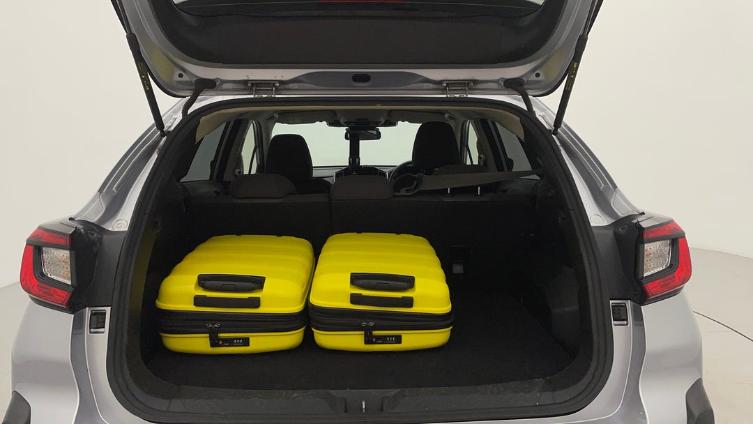 Boot Inside View with Luggage