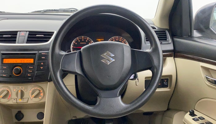2013 Maruti Swift Dzire VXI, Petrol, Manual, 65,605 km, Steering Wheel Close Up