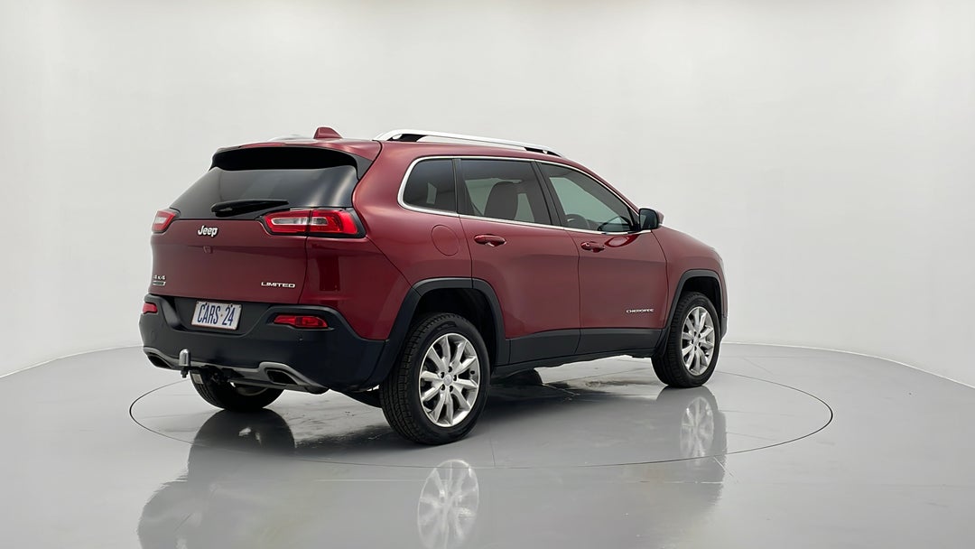 2015 Jeep Cherokee Limited (4x4), Automatic, 94409 km, Right Back Diagonal (45- Degree) View