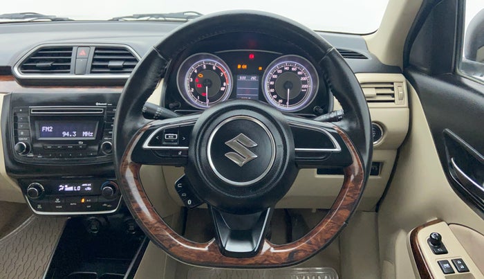 2017 Maruti Dzire ZXI, Petrol, Manual, 32,564 km, Steering Wheel Close-up