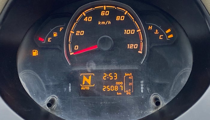 2016 Tata Nano TWIST XTA, Petrol, Automatic, 25,457 km, Odometer Image