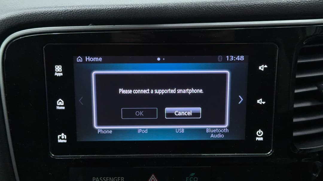 2017 Mitsubishi Outlander Ls Safety Pack (4x4) 7 Seats, Automatic, 144101 km, Android/Apple Car Play