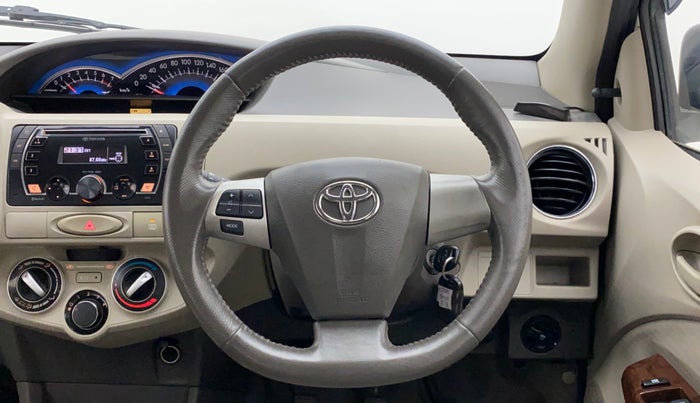 2013 Toyota Etios Liva V, Petrol, Manual, 41,679 km, Steering Wheel Close Up