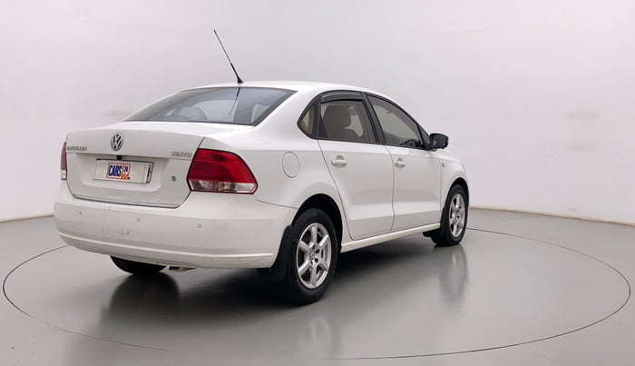 2012 Volkswagen Vento HIGHLINE PETROL AT, Petrol, Automatic, 83,625 km, Right Back Diagonal