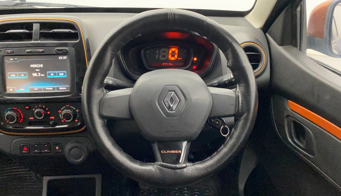 2018 Renault Kwid CLIMBER 1.0, Petrol, Manual, 37,650 km, Steering Wheel Close Up