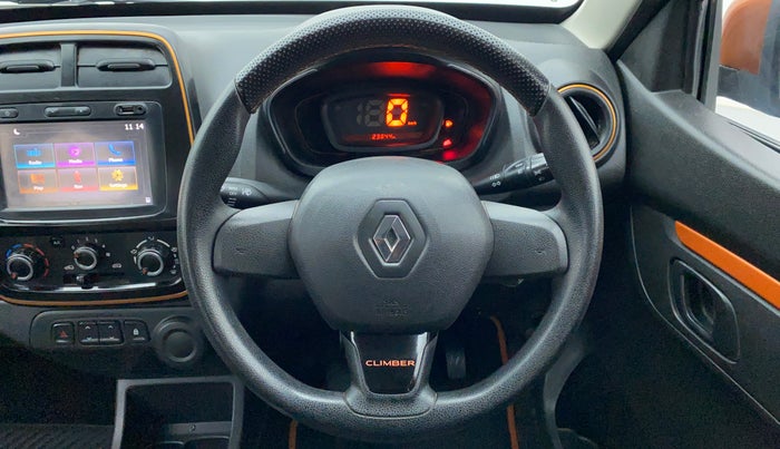 2018 Renault Kwid CLIMBER 1.0, Petrol, Manual, 23,896 km, Steering Wheel Close Up