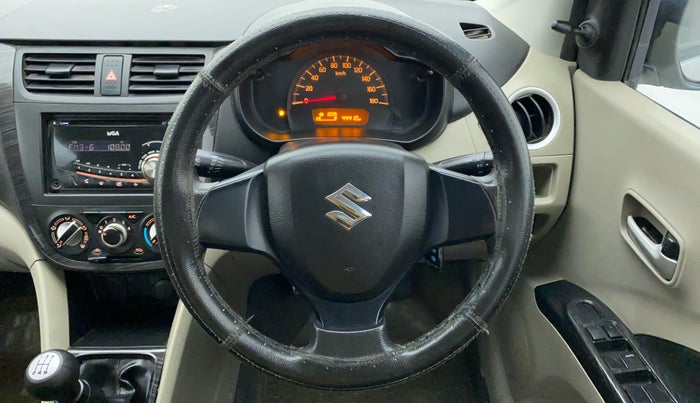 2015 Maruti Celerio VXI d, Petrol, Manual, 44,476 km, Steering Wheel Close Up