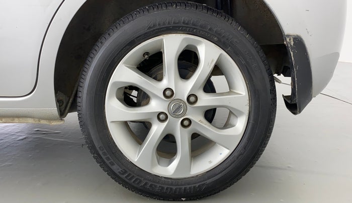 2016 Nissan Micra XV CVT, Petrol, Automatic, 8,096 km, Left Rear Wheel