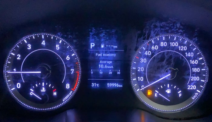 2019 Hyundai VENUE SX PLUS 1.0 TURBO DCT, Petrol, Automatic, 59,996 km, Odometer Image