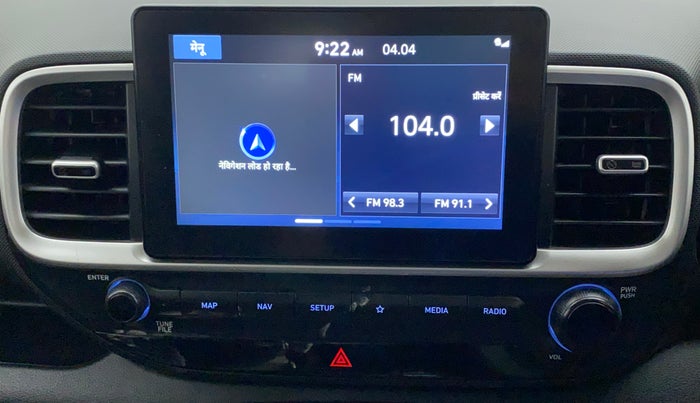 2019 Hyundai VENUE SX PLUS 1.0 TURBO DCT, Petrol, Automatic, 59,996 km, Infotainment system - GPS Card not working/missing