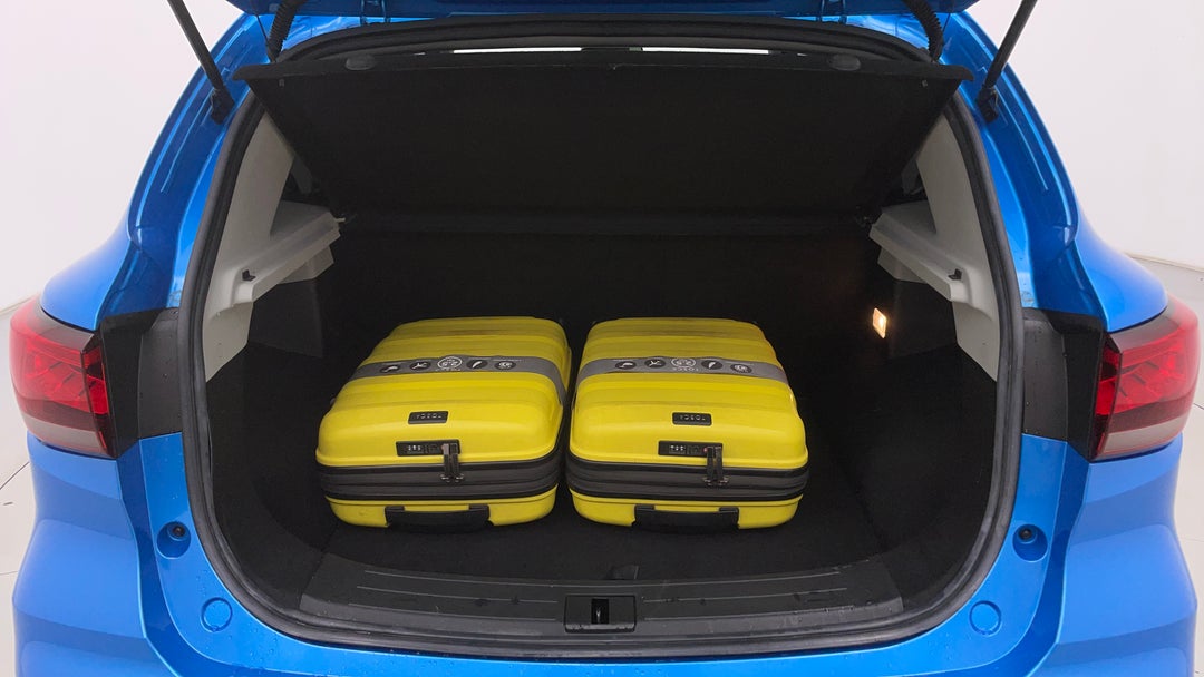 Boot Inside View with Luggage