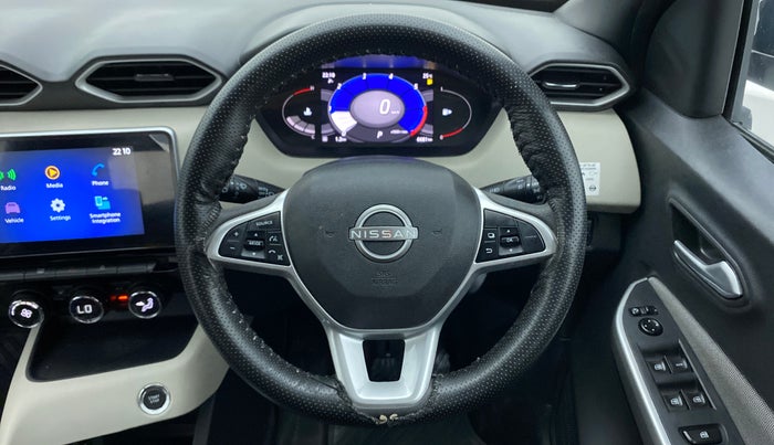 2022 Nissan MAGNITE XV CVT TURBO, Petrol, Automatic, 6,802 km, Steering Wheel Close Up
