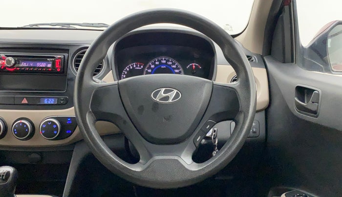 2014 Hyundai Grand i10 MAGNA 1.2 KAPPA VTVT, Petrol, Manual, 28,817 km, Steering Wheel Close Up