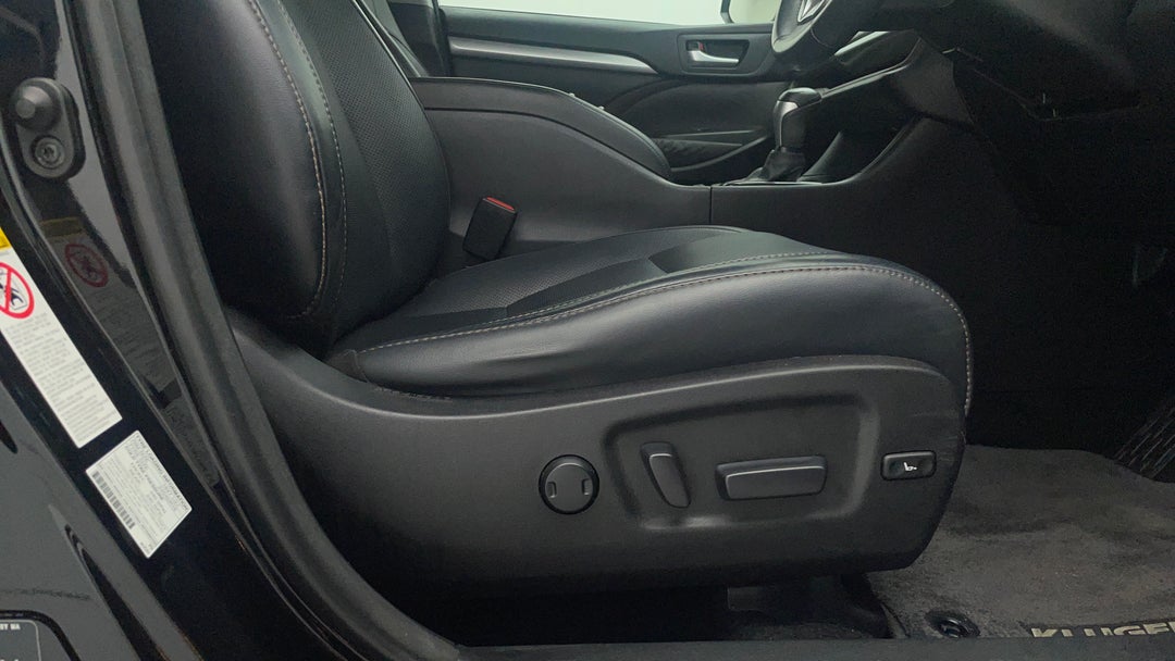 Drivers Side Adjustment Panel