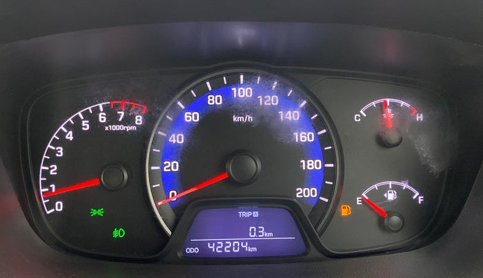 2015 Hyundai Xcent S 1.2 OPT, Petrol, Manual, Odometer Image