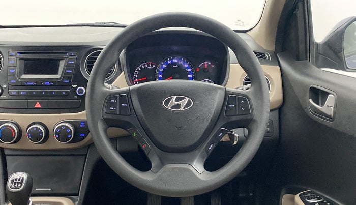 2015 Hyundai Xcent S 1.2 OPT, Petrol, Manual, Steering Wheel Close Up