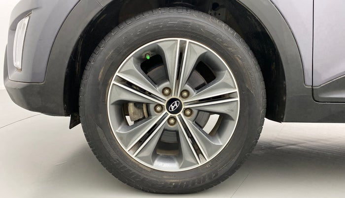 2017 Hyundai Creta 1.6 SX PLUS AUTO PETROL, Petrol, Automatic, 26,397 km, Left Front Wheel