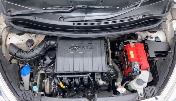 2016 Hyundai Grand i10 SPORTZ 1.2 KAPPA VTVT, Petrol, Manual, 6,976 km, Engine Bonet View